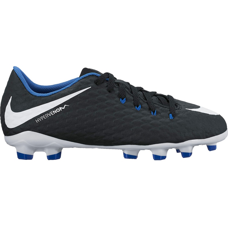 Kopačky Nike Hypervenom Phelon Iii Fg Jr 852595 002 černá černá