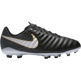 Kopačky Nike Tiempo Ligera Iv Fg Jr 897725 002 černý černý