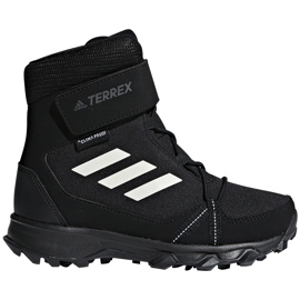 Dětské boty Adidas Terrex Snow Cf Cp Cw černé S80885 černý