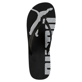 Pánské pantofle Puma Epic Flip V2 černé a bílé 360248 03 bílý černý