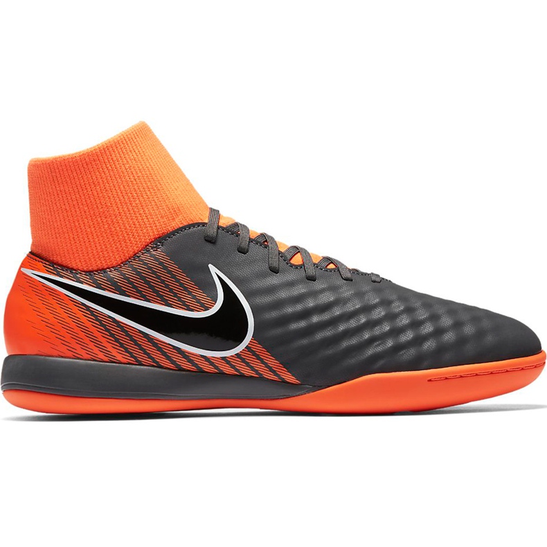 Kopačky Nike Magista Obra X 2 Academy Df Ic AH7309 080 vícebarevný šedá