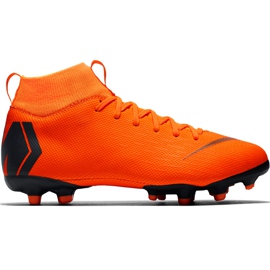 Kopačky Nike Mercurial Superfly 6 Academy Mg Jr AH7337 810 vícebarevný pomerančový