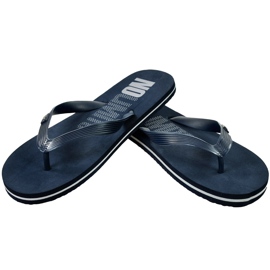 Pánské pantofle 4F navy blue H4L18 KLM001 námořnická modř