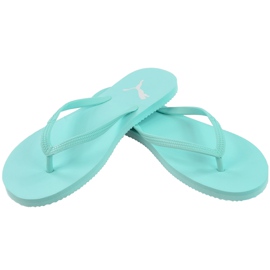 Dámské pantofle Puma First Flip Wns Island Paradise 360255 12 zelená Dámské pantofle Puma First Flip Wns Island Paradise 360255 12 zelená