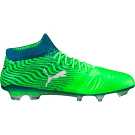 Kopačky Puma One 18.1 Fg Green Gecko 104527 06 zelený