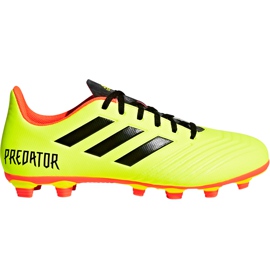 Kopačky Adidas Predator 18.4 FxG DB2005 vícebarevný žluť