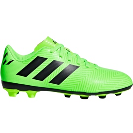 Kopačky Adidas Nemeziz Messi 18.4 FxG Jr DB2371 zelený