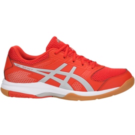 Pánská volejbalová obuv Asics Gel-Rocket 8 B706Y 0693 vícebarevný pomerančový