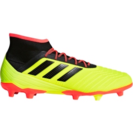 Kopačky Adidas Predator 18.2 Fg DB1997 vícebarevný žluť