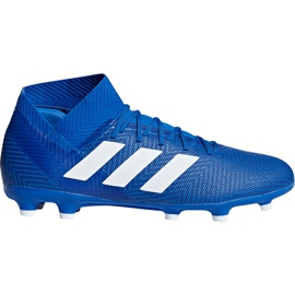 Kopačky Adidas Nemeziz 18.3 Fg DB2109 vícebarevný modrý