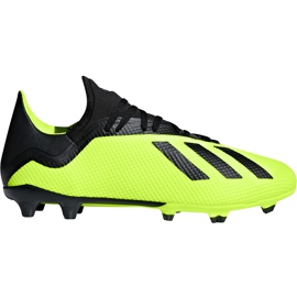 Kopačky Adidas X 18.3 Fg DB2183 žluť žluť