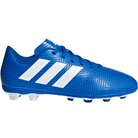 Kopačky Adidas Nemeziz 18.4 FxG Jr DB2357 vícebarevný modrý