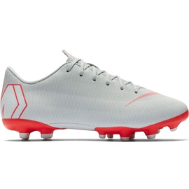 Kopačky Nike Mercurial Vapor 12 Academy Mg Jr AH7347 060 vícebarevný stříbrný