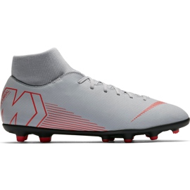 Kopačky Nike Mercurial Superfly 6 Club Mg AH7363 060 vícebarevný šedá