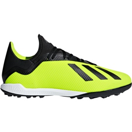 Kopačky Adidas X Tango 18.3 Tf DB2475 vícebarevný žluť