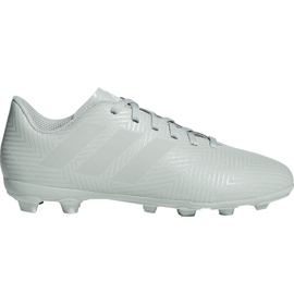 Kopačky Adidas Nemeziz 18.4 FxG Jr DB2356 vícebarevný šedá