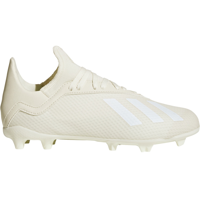 Kopačky Adidas X 18.3 Fg Jr DB2417 bílá, krémová béžový