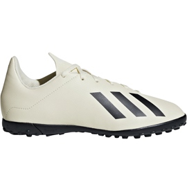 Kopačky Adidas X Tango 18.4 Tf Jr DB2436 vícebarevný béžový