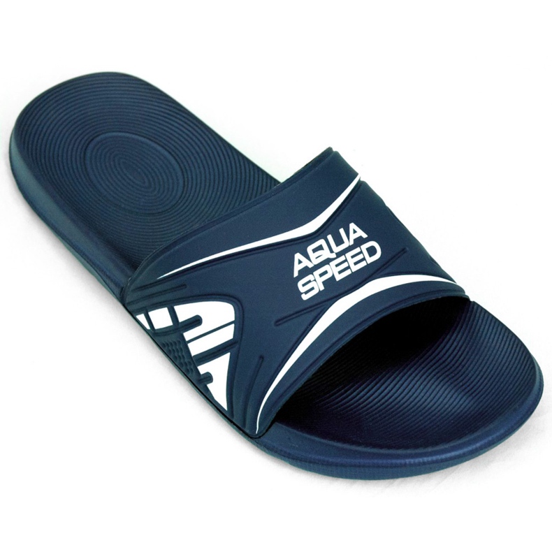Pánské bazénové pantofle Aqua-Speed ​​Dakota, sloupec 10 námořnická modrá