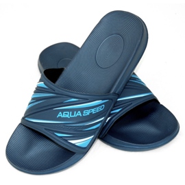Pánské bazénové pantofle Aqua-Speed ​​Idaho col. 10 námořnická modř