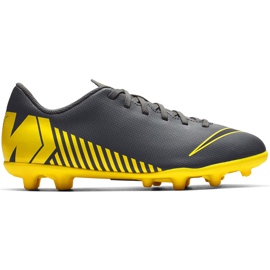 Kopačky Nike Mercurial Vapor 12 Club Mg Jr AH7350 070 černý černý