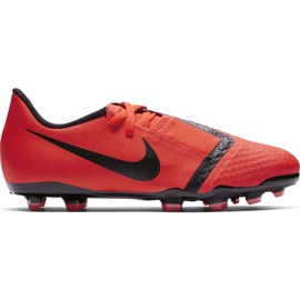 Kopačky Nike Phantom Venom Academy Fg Jr AO0362 600 vícebarevný červený