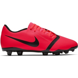 Kopačky Nike Phantom Venom Club Fg Junior AO0396 600 vícebarevný červený