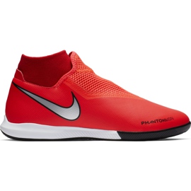Kopačky Nike Phantom Vsn Academy Df Ic AO3267 600 vícebarevný červený