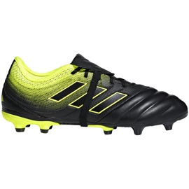 Kopačky Adidas Copa Gloro 19.2 Fg černé žluté BB8089 černý černý