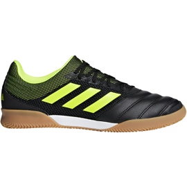 Kopačky Adidas Copa 19.3 In Sala černé žluté BB8093 černý černý
