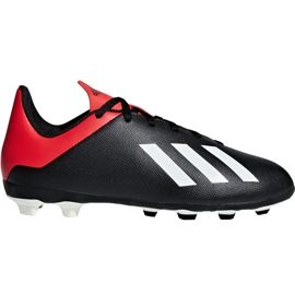 Kopačky Adidas X 18.4 FxG Jr BB9378 černý černý