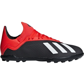 Kopačky Adidas X 18.3 Tf Jr BB9402 černý černý