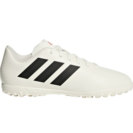 Kopačky Adidas Nemeziz 18.4 Tf Jr CM8523 vícebarevný bílý