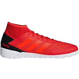 Kopačky Adidas Predator Tango 19.3 In D97965 vícebarevný červený