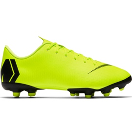 Kopačky Nike Mercurial Vapor 12 Academy Mg Jr AH7347 701 vícebarevný žluť