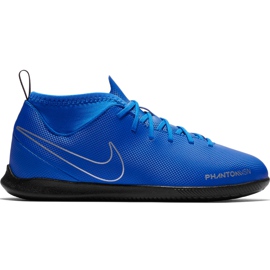 Kopačky Nike Phantom Vsn Club Df Ic Jr AO3293 400 modrý modrý