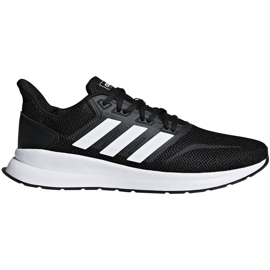 Pánské běžecké boty Adidas Runfalcon černé a bílé F36199 černý