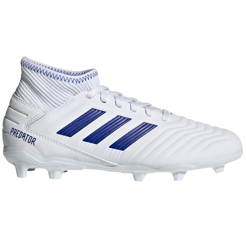 Kopačky Adidas Predator 19.3 Fg Jr CM8535 vícebarevný bílý