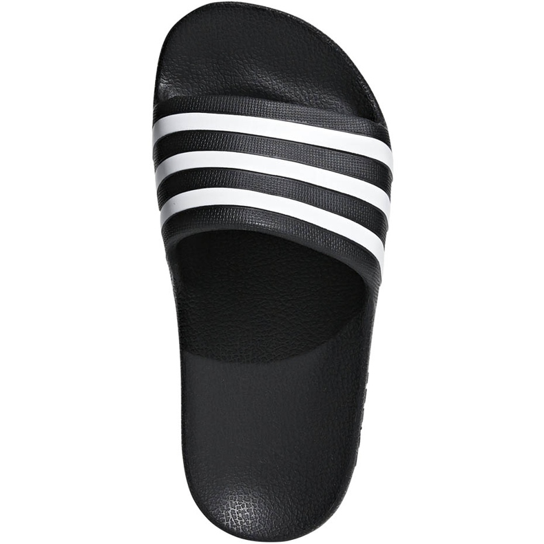 Adidas Adilette Aqua K černé pantofle pro děti F35556 černá