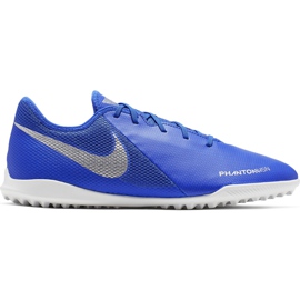 Fotbalová obuv Nike Phantom Vsn Academy Tf AO3223 410 modrý vícebarevný