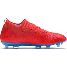 Kopačky Puma Future 19.2 Netfit Fg Ag 105536 01 vícebarevný červený