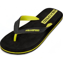 Pánské kulečníkové pantofle Aqua-speed Faro sloupec 38 černý