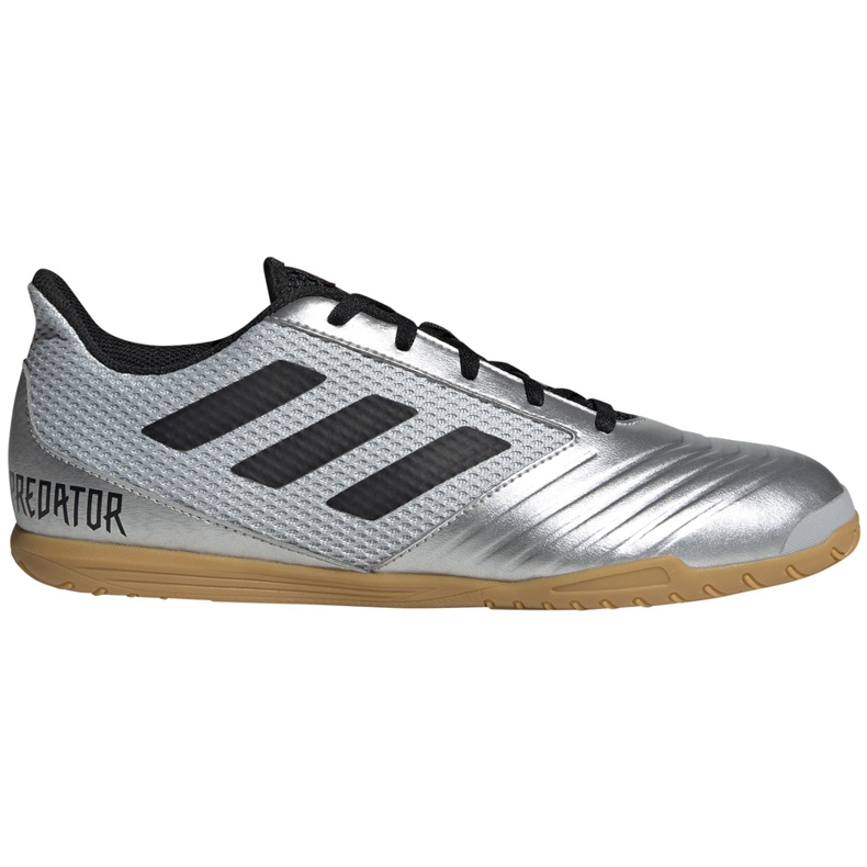 Kopačky adidas Predator 19.4 In Sala stříbro F35630 vícebarevný šedá