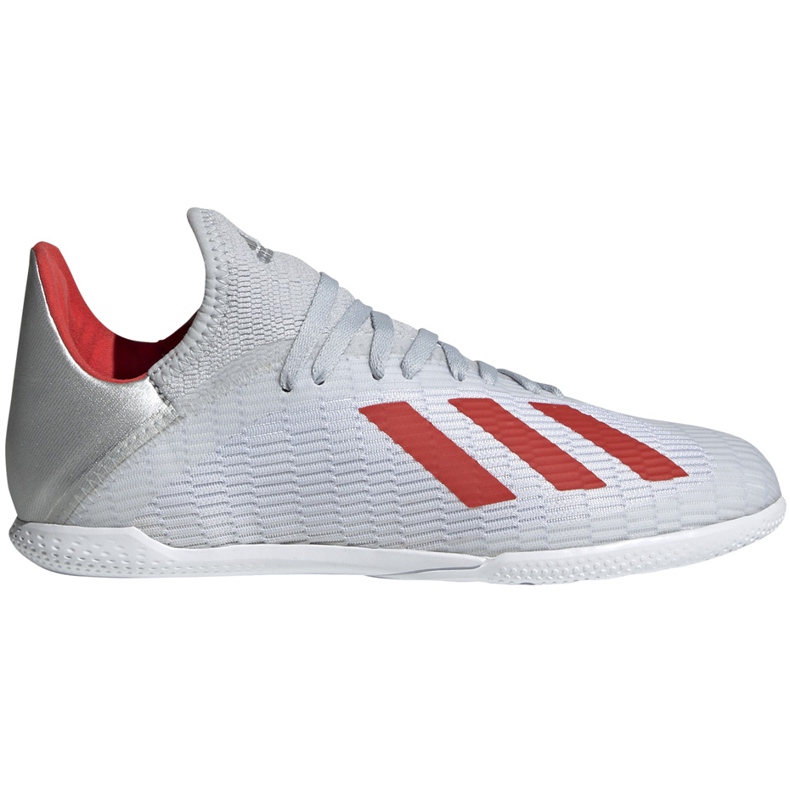 Kopačky adidas X 19.3 In Jr. stříbrné F35355 vícebarevný šedá