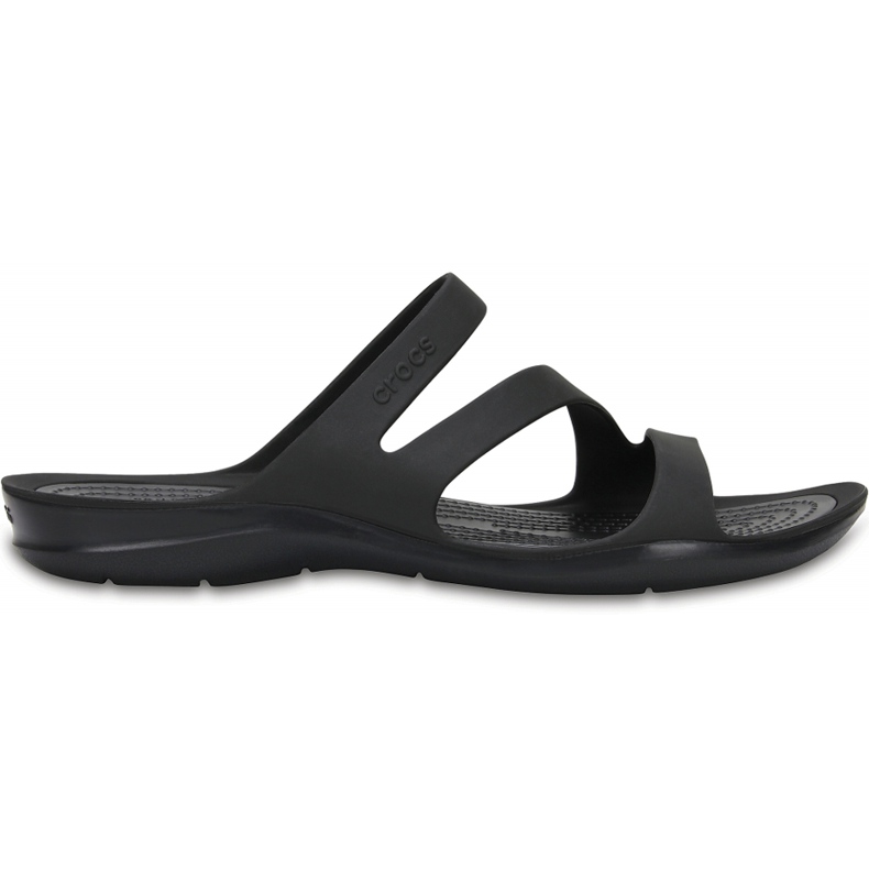 Dámské pantofle Crocs Swiftwater Sandal W černé 203998060 černá