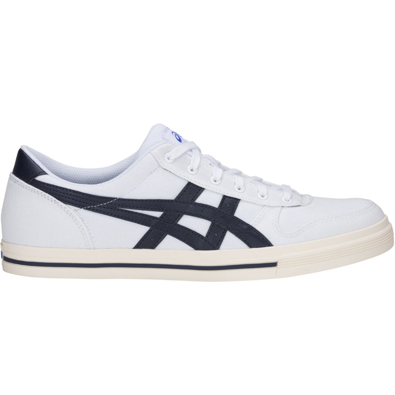 Pánské boty Asics Aaron bílé a tmavě modré 1201A008 101 bílý námořnická modrá