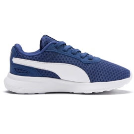 Dětská obuv Puma St Activate Ac Ps modrá 369070 08 bílý modrý