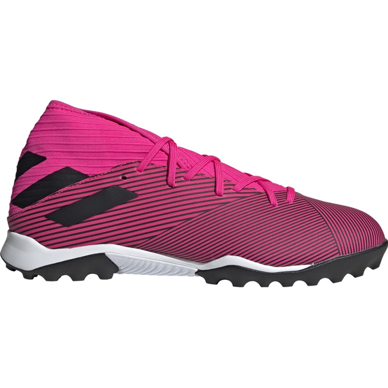 Kopačky adidas Nemeziz 19.3 Tf pink F34426 růžový černá