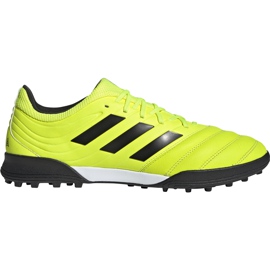 Adidas Copa 19.3 Tf žluté kopačky F35507 žlutá žlutá Adidas Copa 19.3 Tf žluté kopačky F35507 žlutá žlutá