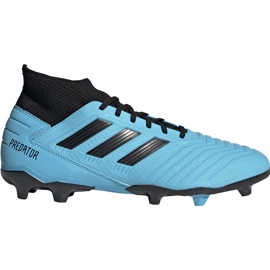 Kopačky adidas Predator 19.3 Fg blue F35593 modrý modrý